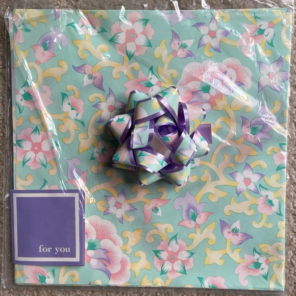 Vintage Large Lot of Wrapping Paper Gift Wrap & Bows Stephen Lawrence Co. NEW - Picture 5 of 6